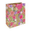 Picture of KRAFT FLORAL GIFT BAG